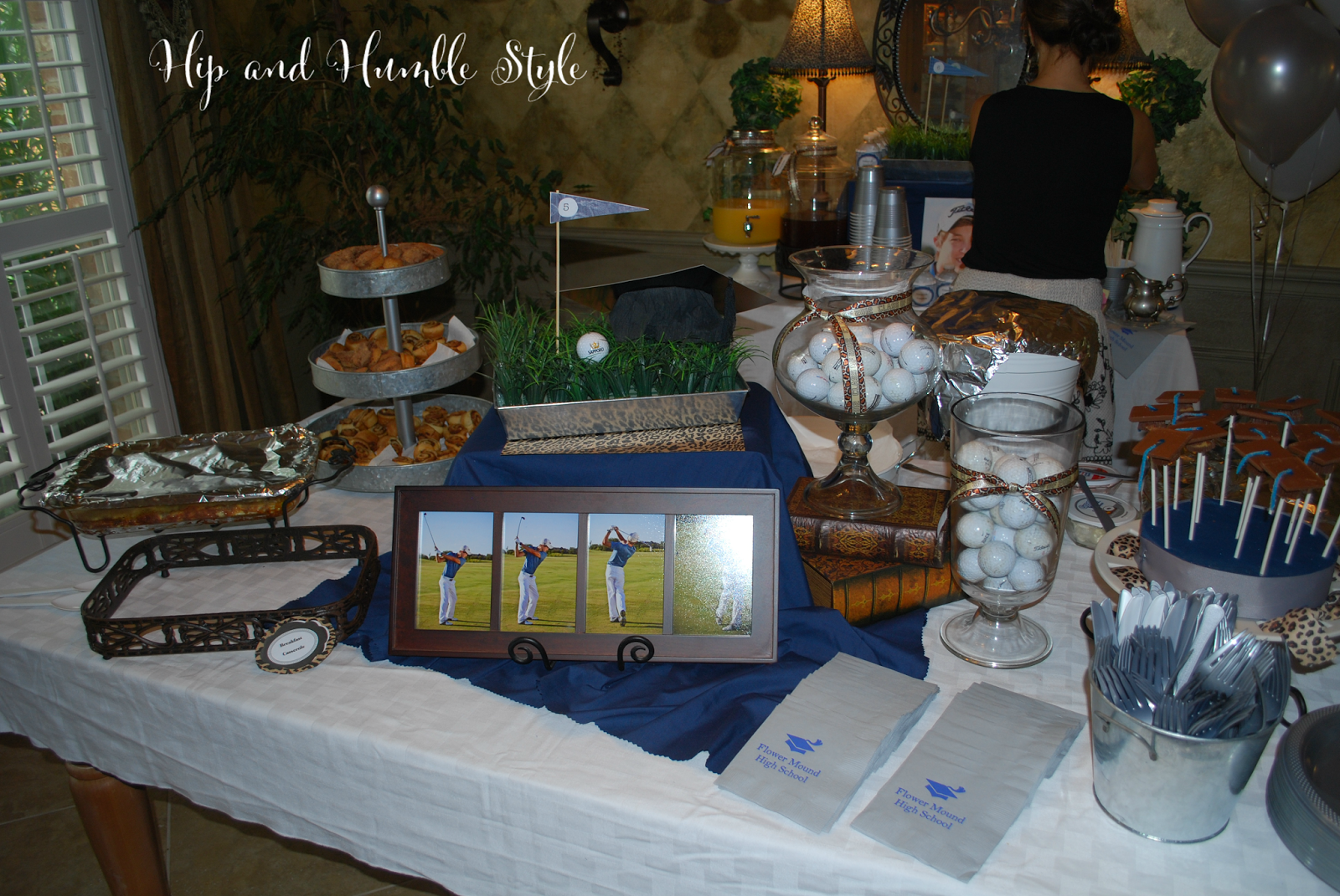 High school graduation for the golfer * Hip & Humble Style