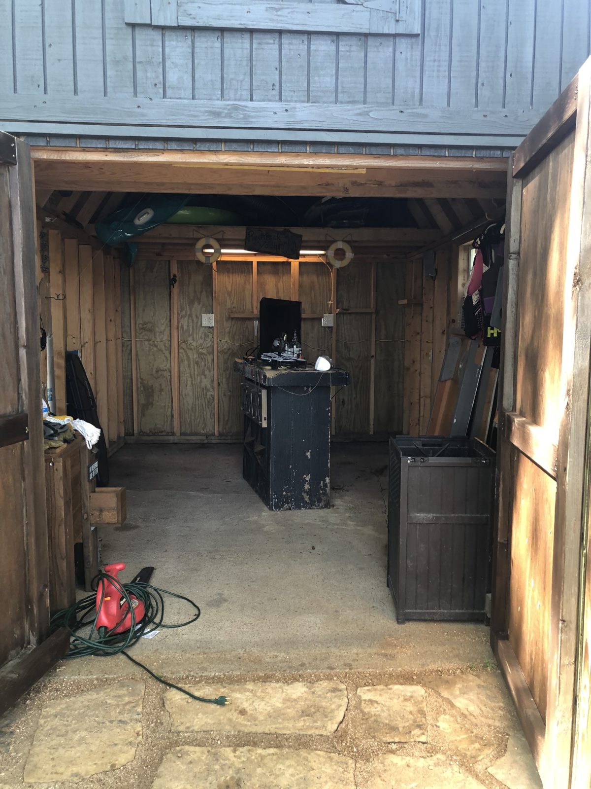 How To Turn A Backyard Shed Into An Outdoor Bar * Hip & Humble Style