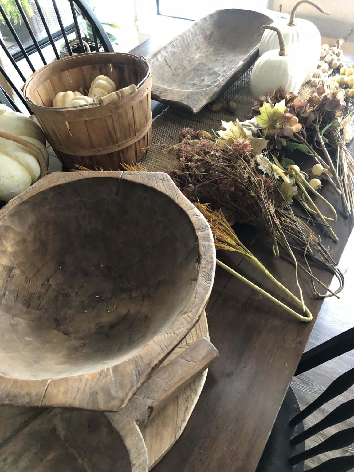 Decorating A Dough Bowl Ways To Decorate For Fall