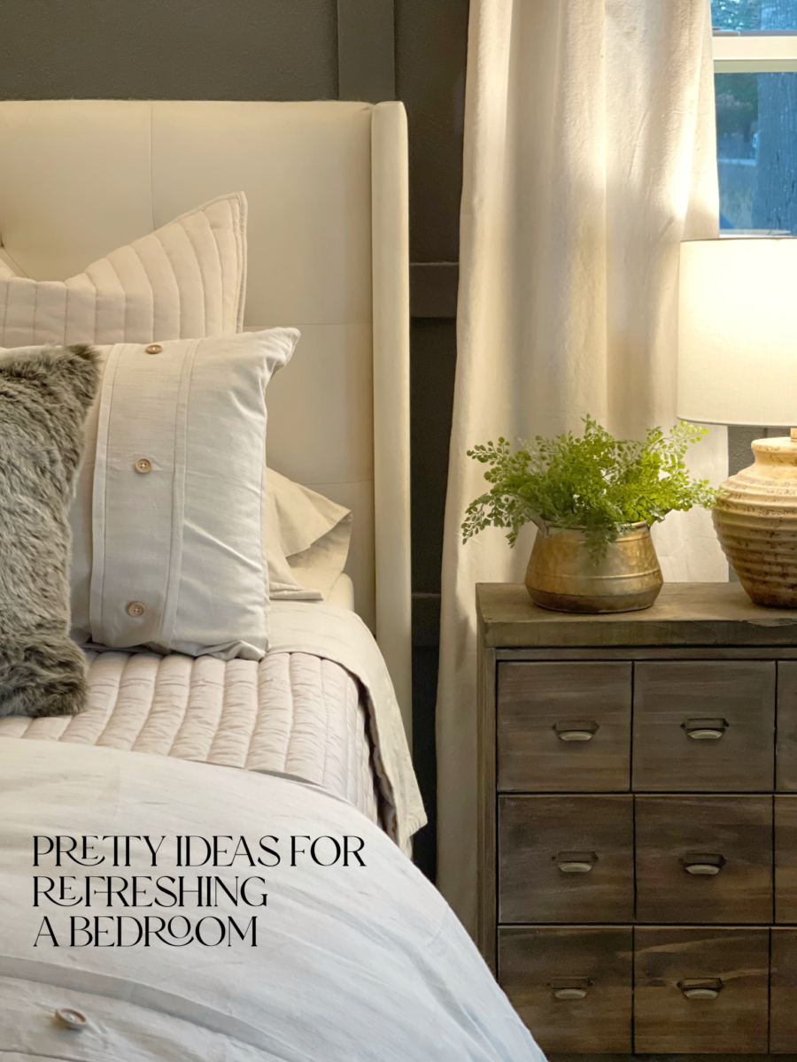 Simple Steps To Restyle And Refresh A Bedroom Hip Humble Style
